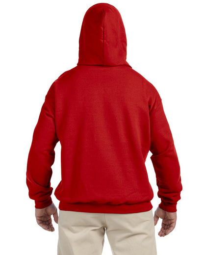 Gildan Adult DryBlend® Hooded Sweatshirt G125 #color_RED