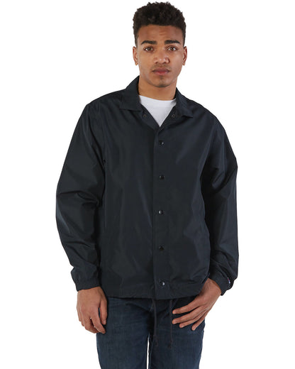 Champion Men's Coach's Jacket CO126 #color_BLACK