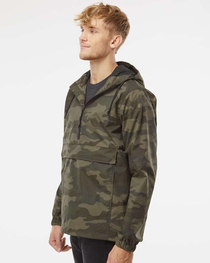 Independent Trading Co. Nylon Anorak EXP94NAW #colormdl_Forest Camo