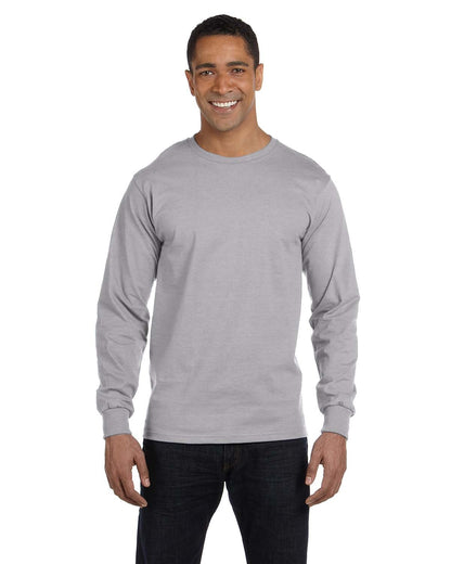 Gildan Adult Long-Sleeve T-Shirt G840 #color_SPORT GREY