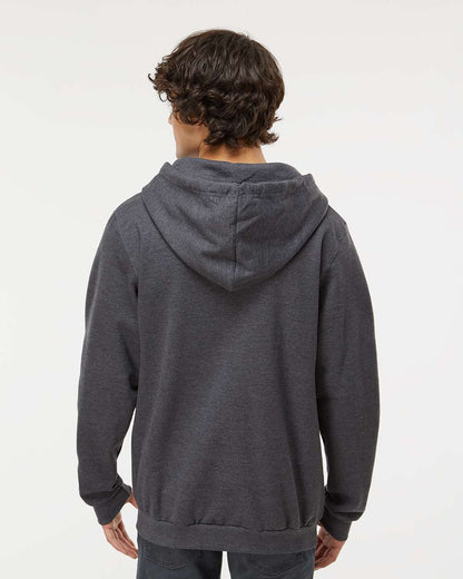 M&O Unisex Zipper Fleece Hoodie 3331 #colormdl_Dark Heather