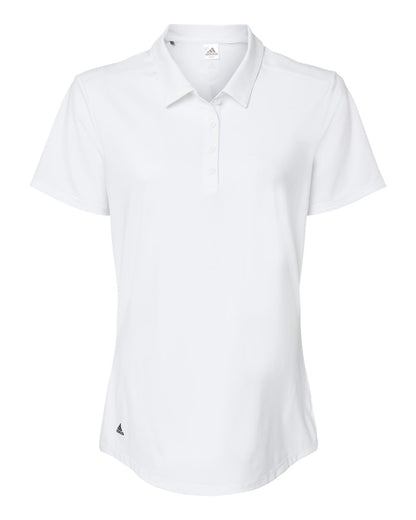 Adidas Women's Ultimate Solid Polo A515 #color_White