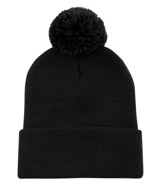 Atc Striped Cuff Pom Pom Toque C1202