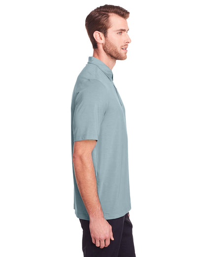 North End Men's Jaq Snap-Up Stretch Performance Polo NE100 #color_OPAL BLUE