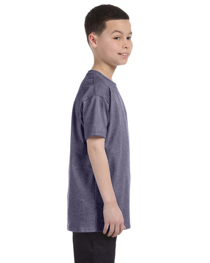 Gildan Youth Heavy Cotton™ T-Shirt G500B #color_GRAPHITE HEATHER