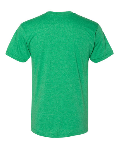 American Apparel 50/50 Tee BB401 #color_Heather Kelly Green