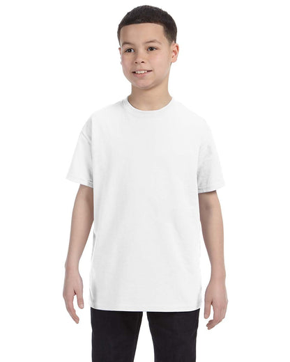 Gildan Youth Heavy Cotton™ T-Shirt G500B #color_WHITE