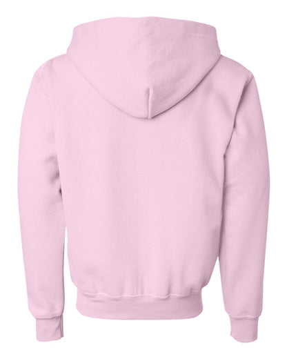 Gildan Heavy Blend™ Youth Full-Zip Hooded Sweatshirt 18600B #color_Light Pink