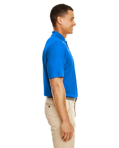 Core365 Men's Radiant Performance Piqué Polo with Reflective Piping 88181R #color_TRUE ROYAL
