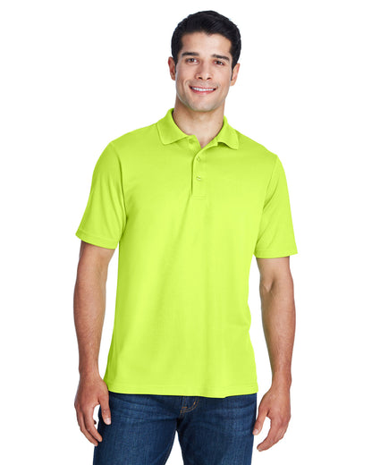 Core365 Men's Origin Performance Piqué Polo 88181 #color_SAFETY YELLOW