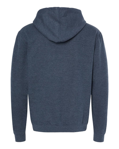 M&O Unisex Pullover Hoodie 3320 #color_Heather Navy