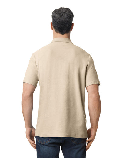 Gildan Men's Softstyle Double Pique Polo G648 #color_SAND