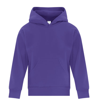 Atc Everyday Collection Everyday Fleece Yth Hooded ATCY2500 #color_Purple