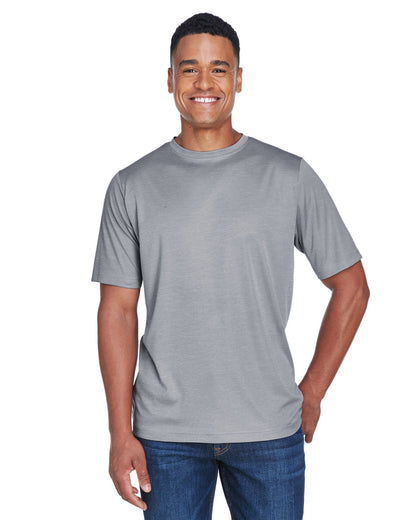 Team 365 Men's Sonic Heather Performance T-Shirt TT11H #color_ATHLETIC HEATHER