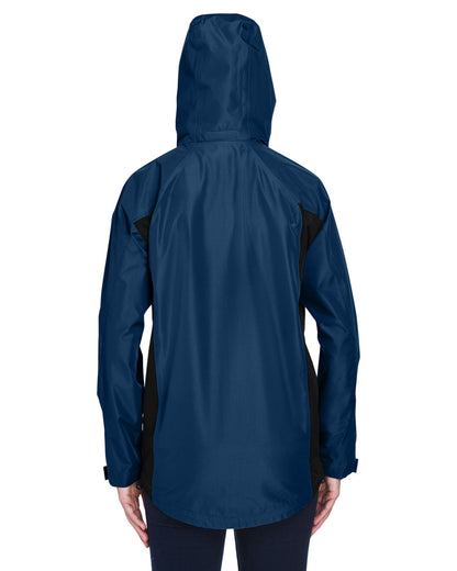 Team 365 Ladies' Dominator Waterproof Jacket TT86W #color_SPORT DARK NAVY