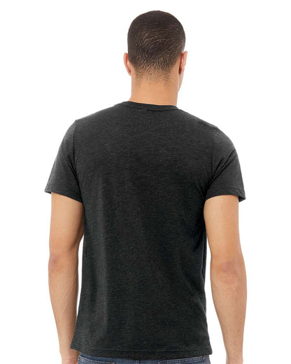 BELLA + CANVAS Triblend Tee 3413 #colormdl_Charcoal Black Triblend