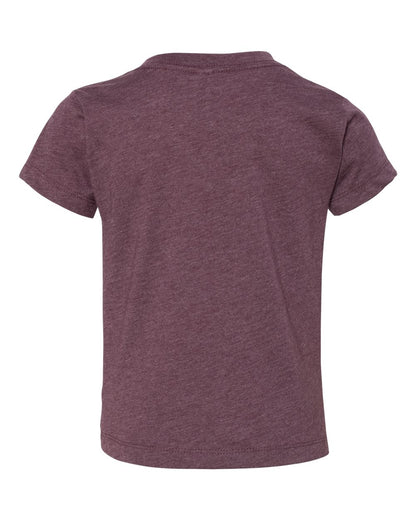 BELLA + CANVAS Toddler Jersey Tee 3001T #color_Heather Maroon