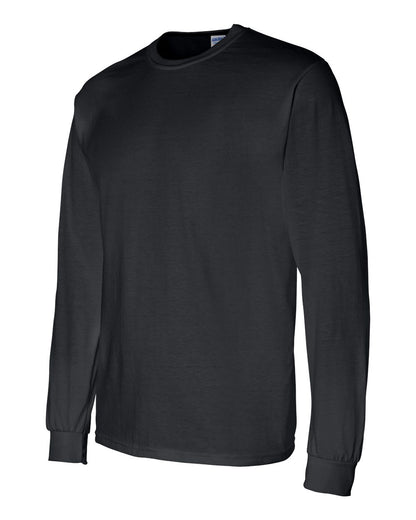 Gildan DryBlend® 50/50 Long Sleeve T-Shirt 8400 #color_Black