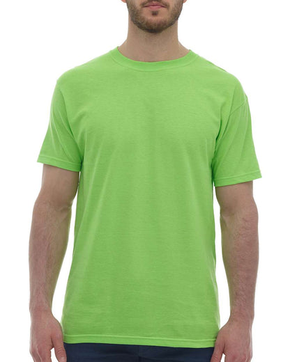 M&O Gold Soft Touch T-Shirt 4800 #color_Lime