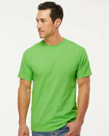 M&O Gold Soft Touch T-Shirt 4800 #colormdl_Vivid Lime