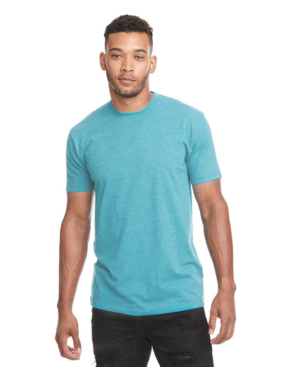 Next Level Apparel Unisex CVC Crewneck T-Shirt N6210 #color_HTHR COLUM BLUE