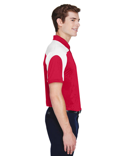 Team 365 Men's Victor Performance Polo TT22 #color_SPORT RED