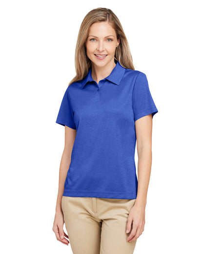 Team 365 Ladies' Zone Sonic Heather Performance Polo TT51HW #color_SPORT ROYAL HTHR