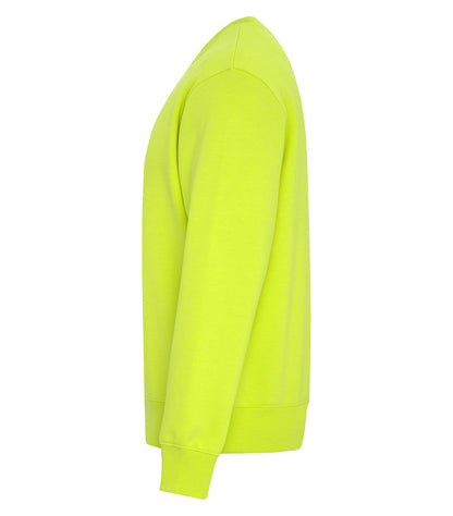 ATC WeRK Heavyweight Fleece Crewneck WERK421 #color_Safety Yellow