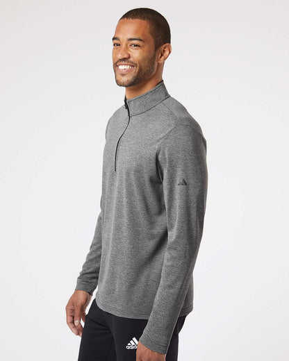 Adidas Lightweight Quarter-Zip Pullover A401 #colormdl_Black Heather