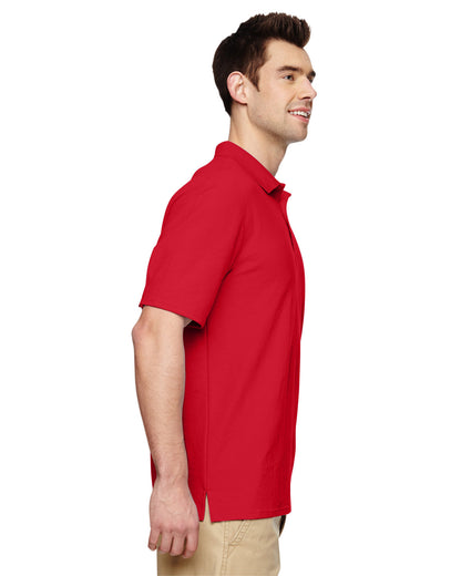 Gildan Adult Double Piqué Polo G728 #color_RED