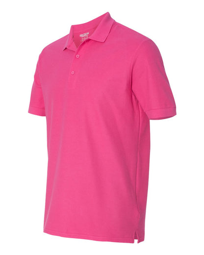 Gildan Premium Cotton® Double Piqué Polo 82800 #color_Heliconia