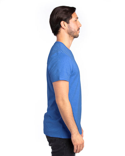 Threadfast Unisex Ultimate CVC T-Shirt 100A #color_ROYAL HEATHER