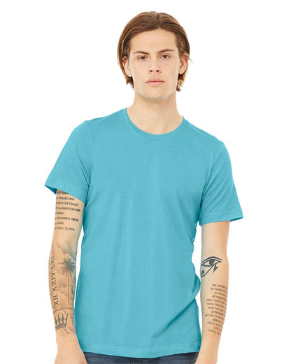 BELLA + CANVAS Jersey Tee 3001 #colormdl_Turquoise