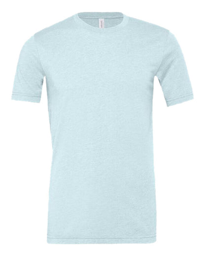 BELLA + CANVAS CVC Jersey Tee 3001CVC #color_Heather Prism Ice Blue