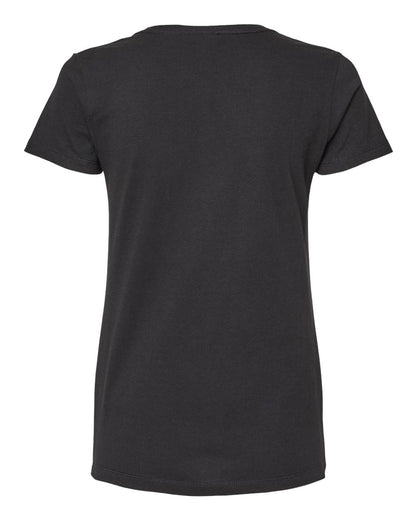 M&O Women's Gold Soft Touch T-Shirt 4810 #color_Black