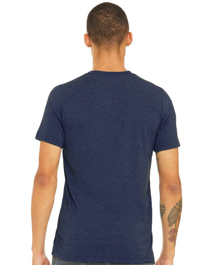 BELLA + CANVAS Triblend Tee 3413 #colormdl_Navy Triblend