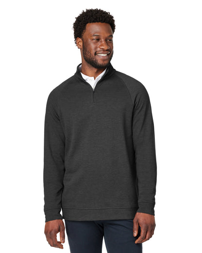 Devon & Jones New Classics® Men's Charleston Quarter-Zip DG481 #color_BLACK MELANGE