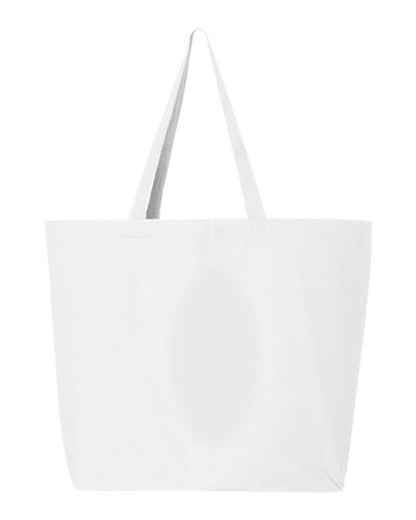 Q-Tees 25L Jumbo Tote Q600 #color_White