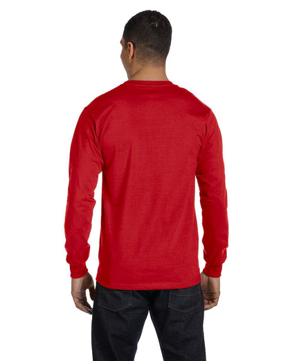 Gildan Adult Long-Sleeve T-Shirt G840 #color_RED