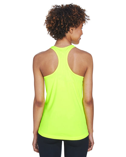 Team 365 Ladies' Zone Performance Racerback Tank TT11WRC #color_SAFETY YELLOW