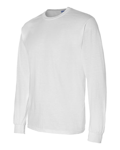 Gildan DryBlend® 50/50 Long Sleeve T-Shirt 8400 #color_White