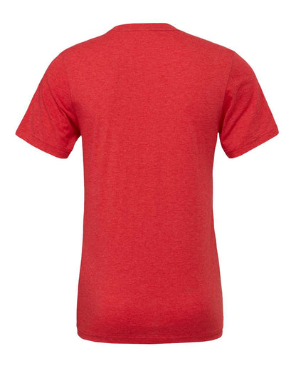 BELLA + CANVAS Triblend Tee 3413 #color_Red Triblend