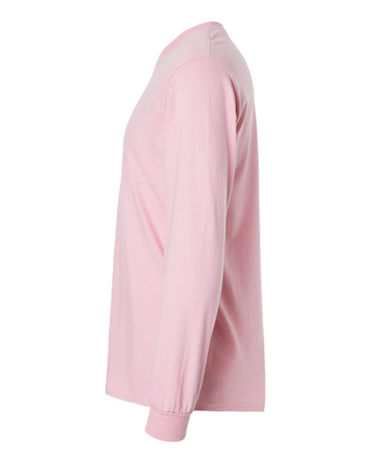 Gildan Ultra Cotton® Long Sleeve T-Shirt 2400 #color_Light Pink