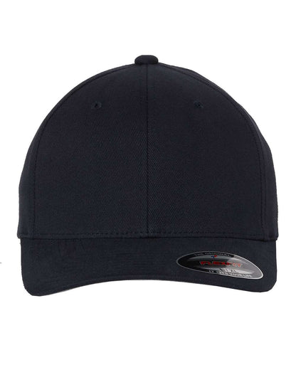Flexfit Brushed Twill Cap 6377 #color_Navy