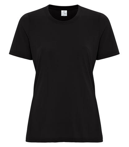 Atc Pro Spun Lds' Tee ATC3600L #color_Black