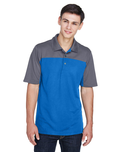 Core365 Men's Balance Colorblock Performance Piqué Polo CE101 Core365 Men&#39;s Balance Colorblock Performance Piqué Polo CE101