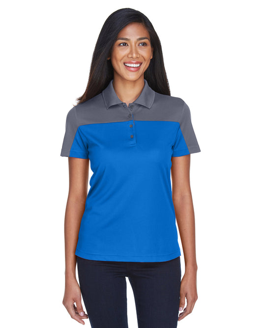 Core365 Ladies' Balance Colorblock Performance Piqué Polo CE101W