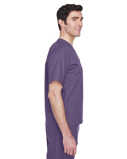 Harriton Adult Restore Scrub Top M897 #color_DEEP PURPLE