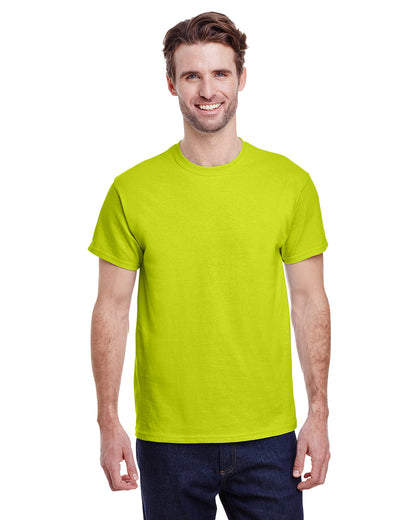 Gildan Adult Ultra Cotton® T-Shirt G200 #color_SAFETY GREEN