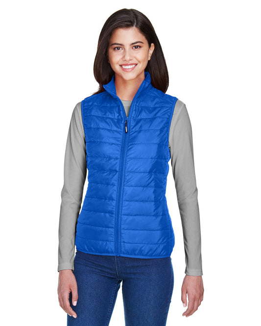 Core365 Ladies' Prevail Packable Puffer Vest CE702W